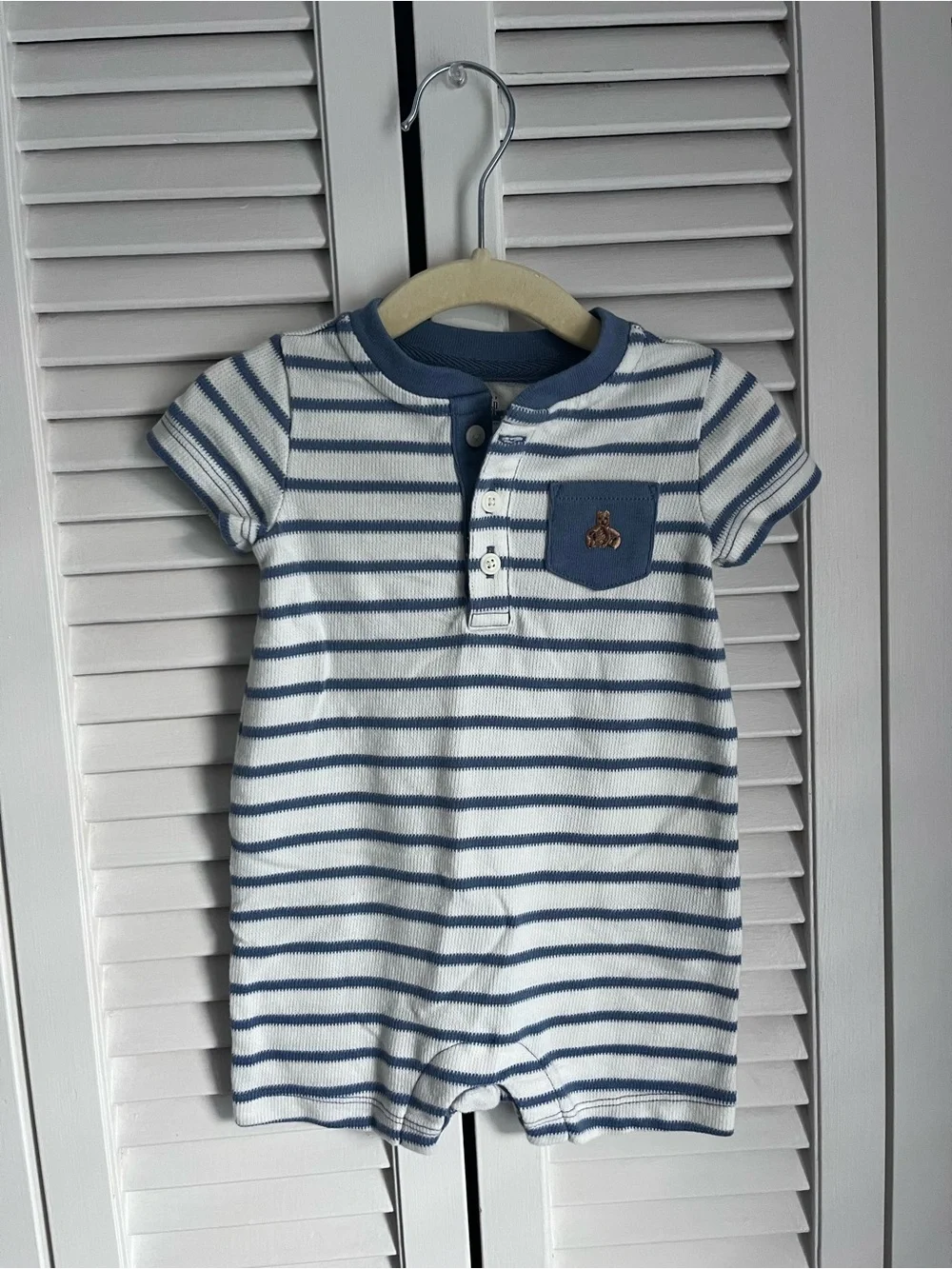 GAP Baby Henley Shorty One Piece